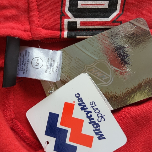 Child's National Hockey League Hoodie with Zipper - (12m) - New - Picture 2 of 5